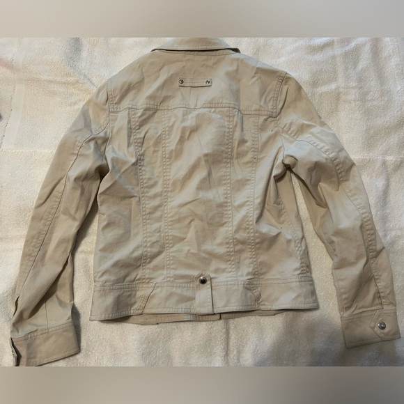 Stylish Tan Women's Jacket - Picture 5 of 6